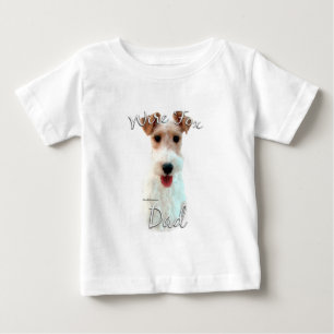 Wire Fox Terrier Vater 2 Baby T-shirt