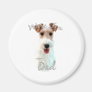Wire Fox Terrier Vater 2 Magnet
