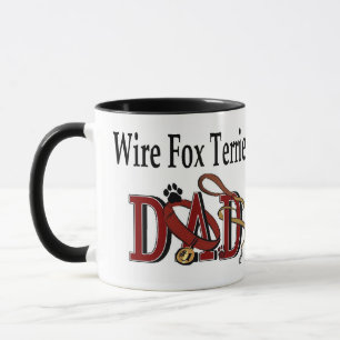 Wire Fox Terrier Vater Geschenke Tasse