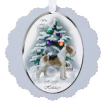 Wire Fox Terrier Weihnachtsgeschenke