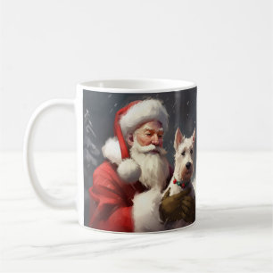 Wire Fox Terrier Weihnachtsmann Festliches Weihnac Kaffeetasse