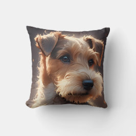 Wire Hair Fox Terrier Twilight Kissen