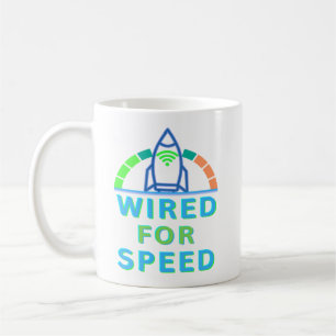 Wired For Speed Kaffeetasse