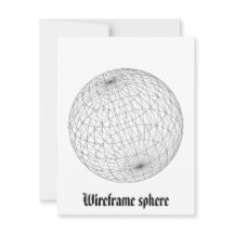 Wireframe-Kugel