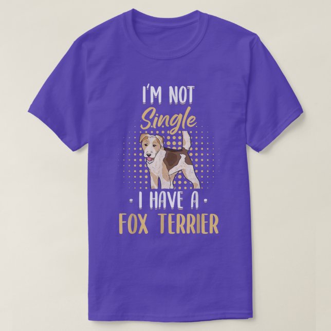 Wirehaired Fo Terrier Dog691  T-Shirt (Design vorne)