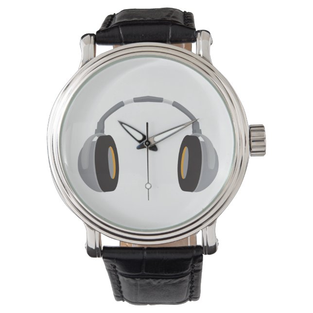 Wireless-Kopfhörer Armbanduhr (Vorderseite)