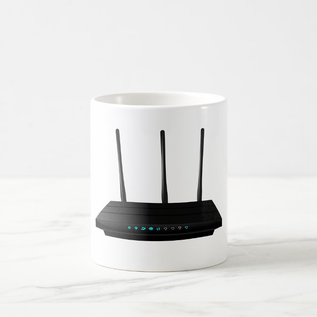 Wireless-Router-Tasse Kaffeetasse (Von Creator hochgeladen)