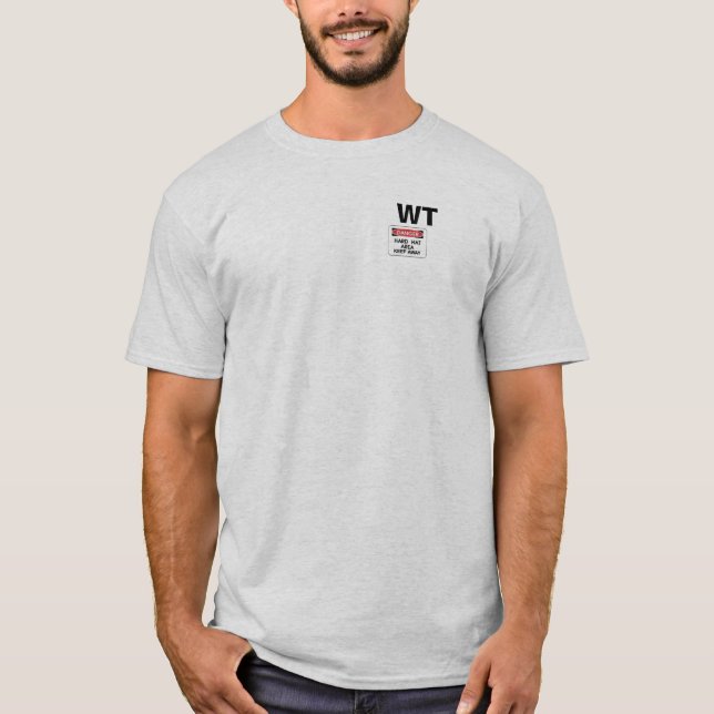WireNutts.com-Gewicht T - Shirt (Vorderseite)