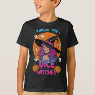 Wirf die Würfel Bunco Party Funny Halloween T-Shirt