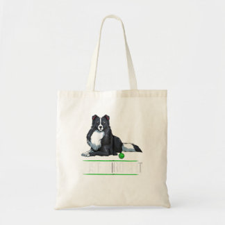 Wirf es einfach an die Grenze Collie Dog Tierische Tragetasche