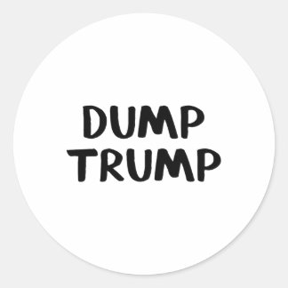 Wirf Trump raus _1 Runder Aufkleber