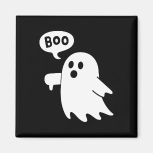 Wirft den Geist herunter, der Boo-Missbilligungsge Magnet