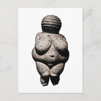 Wirklich alte Frauen: Venus von Willendorf Postkarte