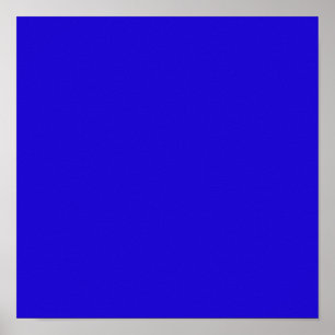 Wirklich blau poster