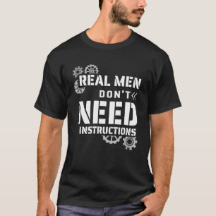 Wirklich brauchen Sie keine Anweisungen für einen T-Shirt