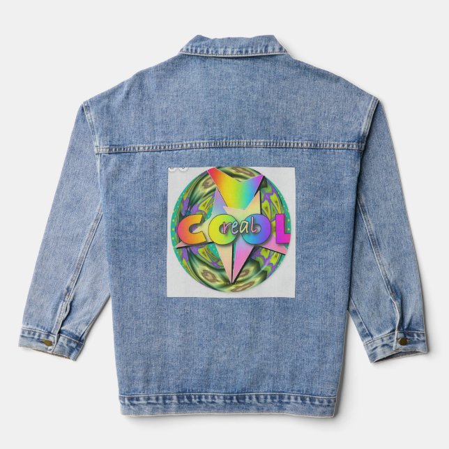 Wirklich Cool Jeansjacke (Rückseite)