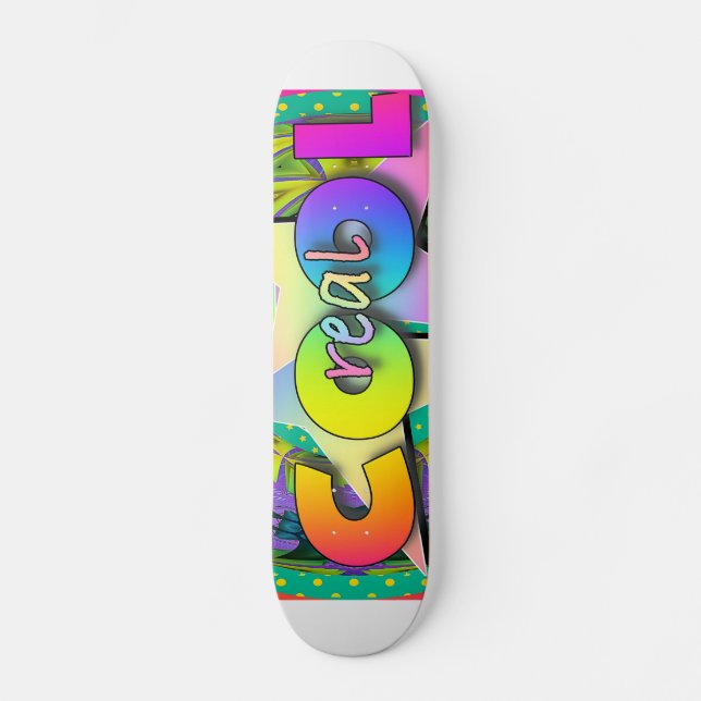 WIRKLICH COOL! Skateboard (Vorderseite)