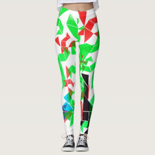Wirklich cooler Bildschirm gedruckt tangramlegging Leggings
