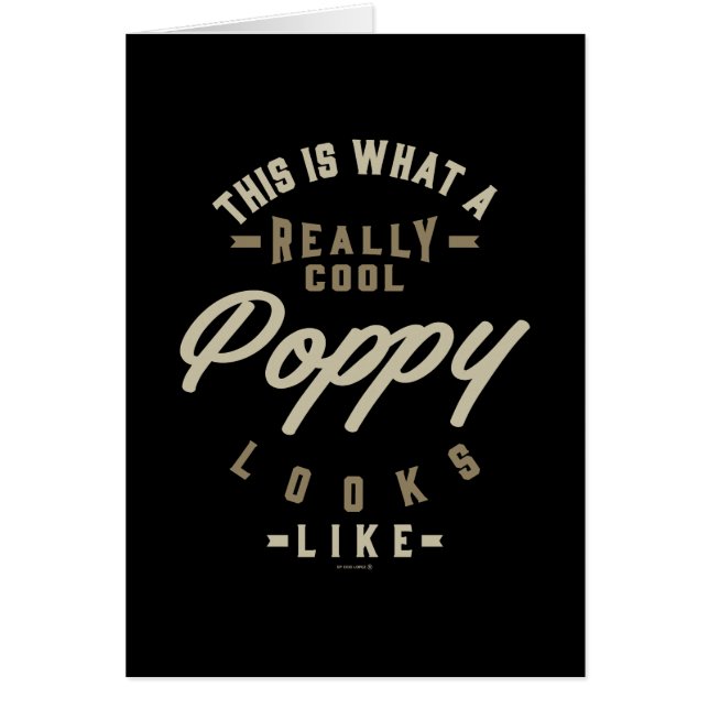 Wirklich Cooler Mohn (Vorne)