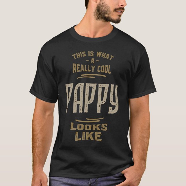 Wirklich Cooles Pappy T-Shirt (Vorderseite)