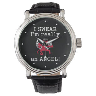 Wirklich eine Angel-Uhr Armbanduhr