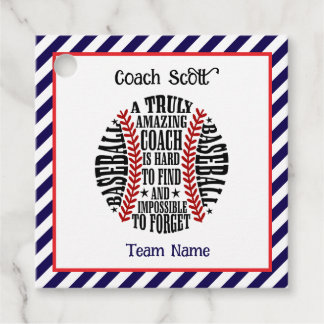 Wirklich erstaunliche Baseball-Trainer-Dankeschön- Geschenkanhänger