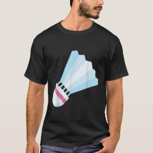 Wirklich gerne Badminton Federball 9  T-Shirt