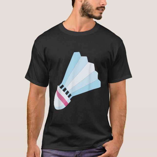 Wirklich gerne Badminton Federball 9  T-Shirt (Vorderseite)