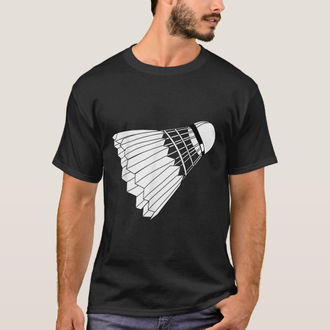 Wirklich gerne Badminton Federball  T-Shirt (Vorderseite)