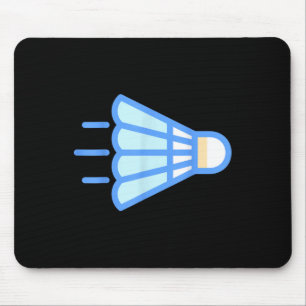 Wirklich gerne Badminton-Shuttle Birdie 4 Mousepad