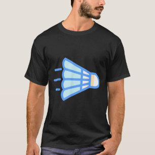 Wirklich gerne Badminton-Shuttle-Birdie 4 T-Shirt