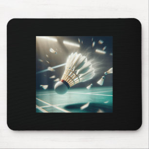 Wirklich gerne Badminton-Shuttle-Birdie Mousepad