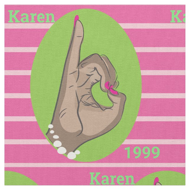 Wirklich Hübsch rosa und grüne Stoffe (Nahaufnahme)