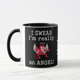 "Wirklich kundenspezifische Monogramm- u. Tasse