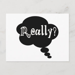 Wirklich? Postkarte