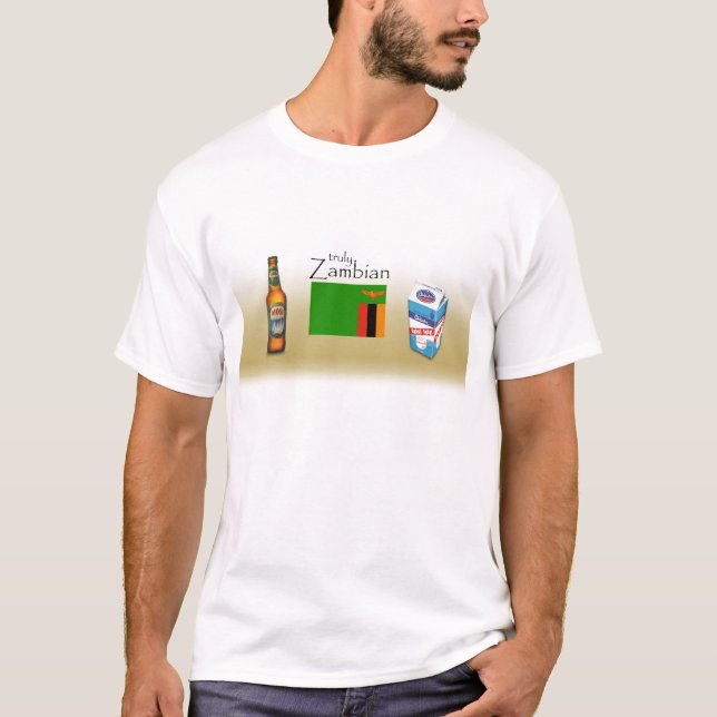 Wirklich sambianisch T-Shirt (Vorderseite)