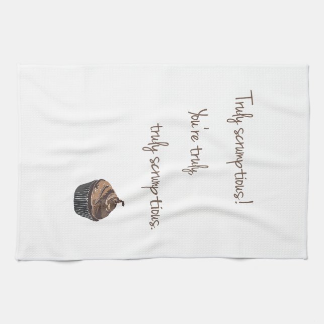 Wirklich Scrumptious DishTowel Handtuch (Horizontal)