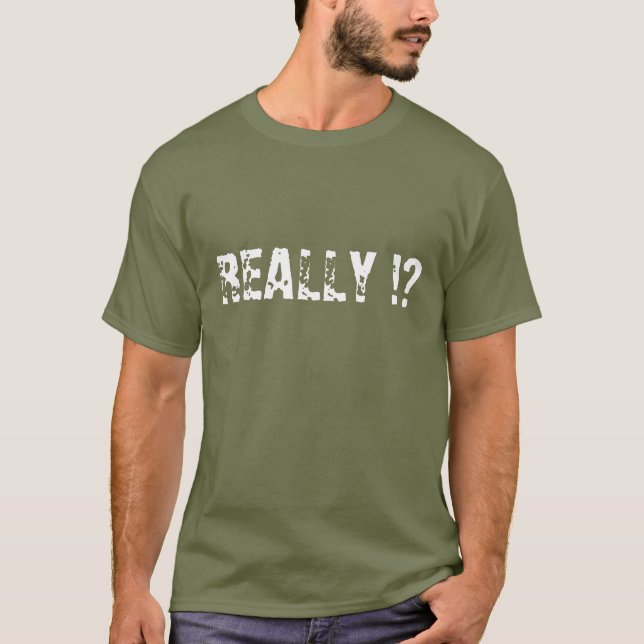 WIRKLICH! -Shirt T-Shirt (Vorderseite)