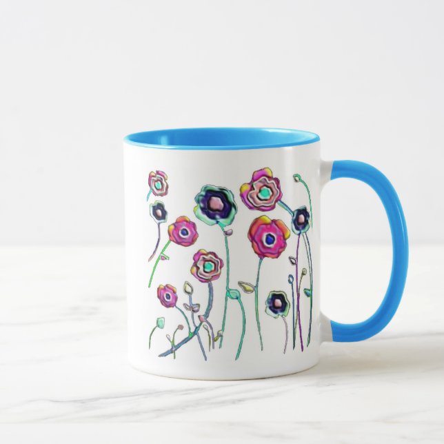 WIRKLICH WILDE WILDBLUMEN-TASSEN TASSE (Rechts)