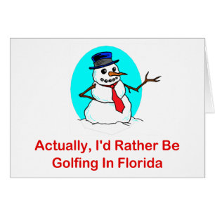 Wirklich würde ich vielmehr in Florida Golf