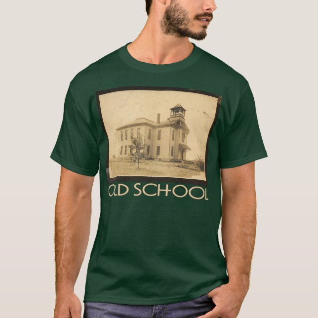wirkliche alte Schule T-Shirt (Vorderseite)