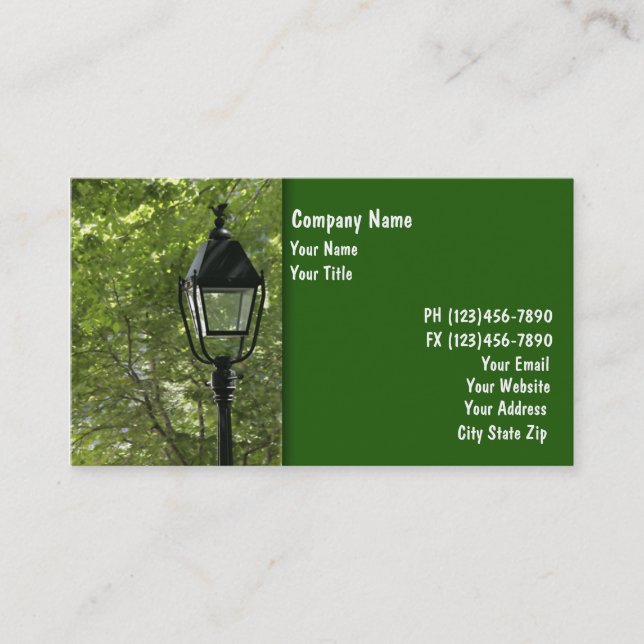 Wirkliche Anwesen-Geschäfts-Karten Visitenkarte (Vorderseite)