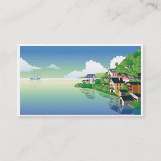 wirkliche Anwesengeschäftskarte Visitenkarte