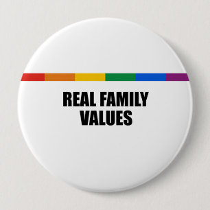 Wirkliche Familienwerte Button