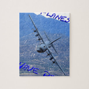 WIRKLICHE FLUGZEUGE HABEN STÜTZEN PUZZLE