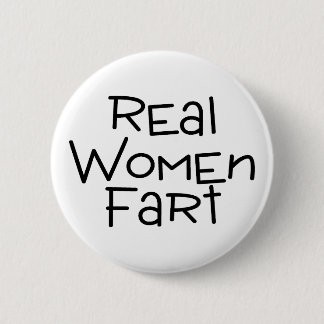 Wirkliche Frauen-Furz Button