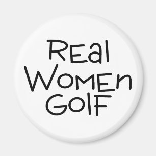 Wirkliche Frauen-Golf Magnet