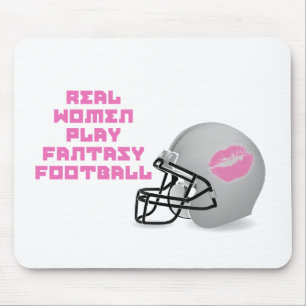 Wirkliche Frauen-Spiel-Fantasie-Fußball Mousepad