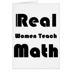 Wirkliche Frauen unterrichten Mathe