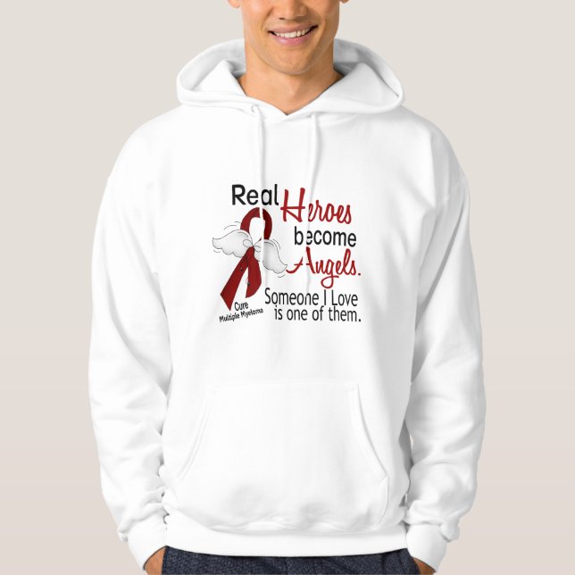Wirkliche Helder werden Engels-multiples Myeloma Hoodie (Vorderseite)